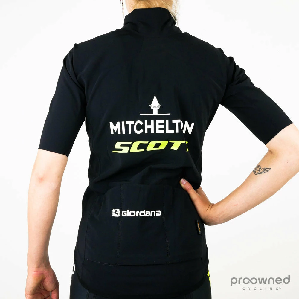 Giordana AV Versa Short Sleeve H2O Jacket - Mitchelton-Scott Women 5 Giordana AV Versa Short Sleeve H2O Jacket - Mitchelton-Scott Women - Billede 3