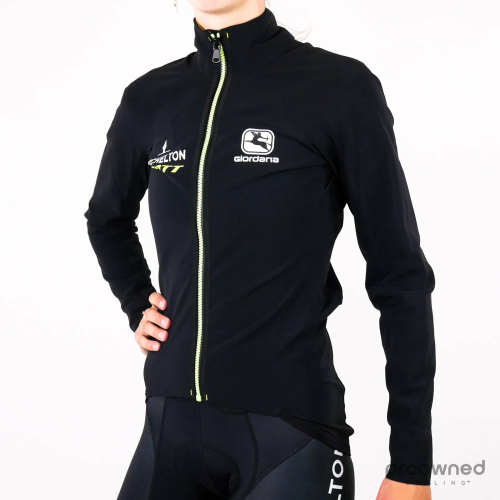 Giordana AV Versa Long Sleeve H2O Jacket - Mitchelton-Scott Women 4 Giordana AV Versa Long Sleeve H2O Jacket - Mitchelton-Scott Women - Billede 2