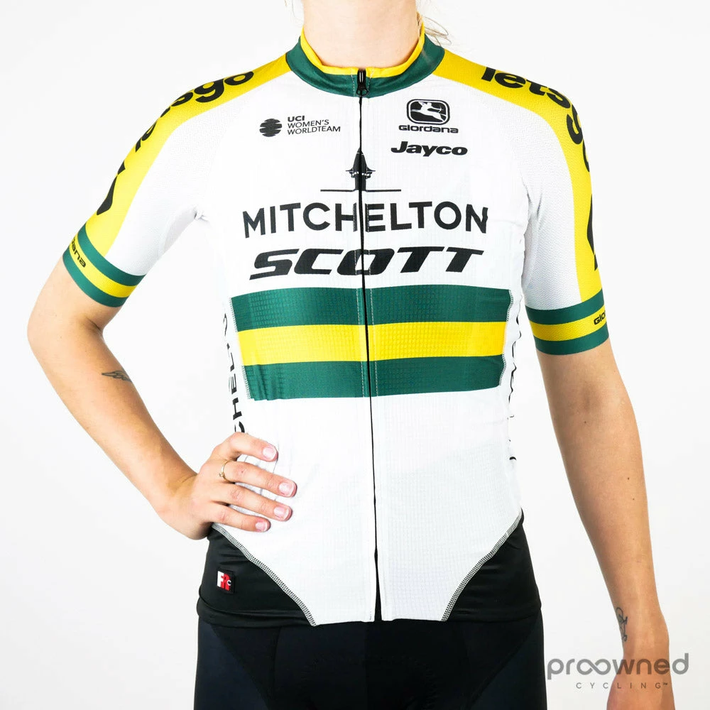 Giordana FR-C Pro Short Sleeve Jersey - Australian Champion - Mitchelton-Scott Women 3 Giordana FR-C Pro Short Sleeve Jersey - Australian Champion - Mitchelton-Scott Women