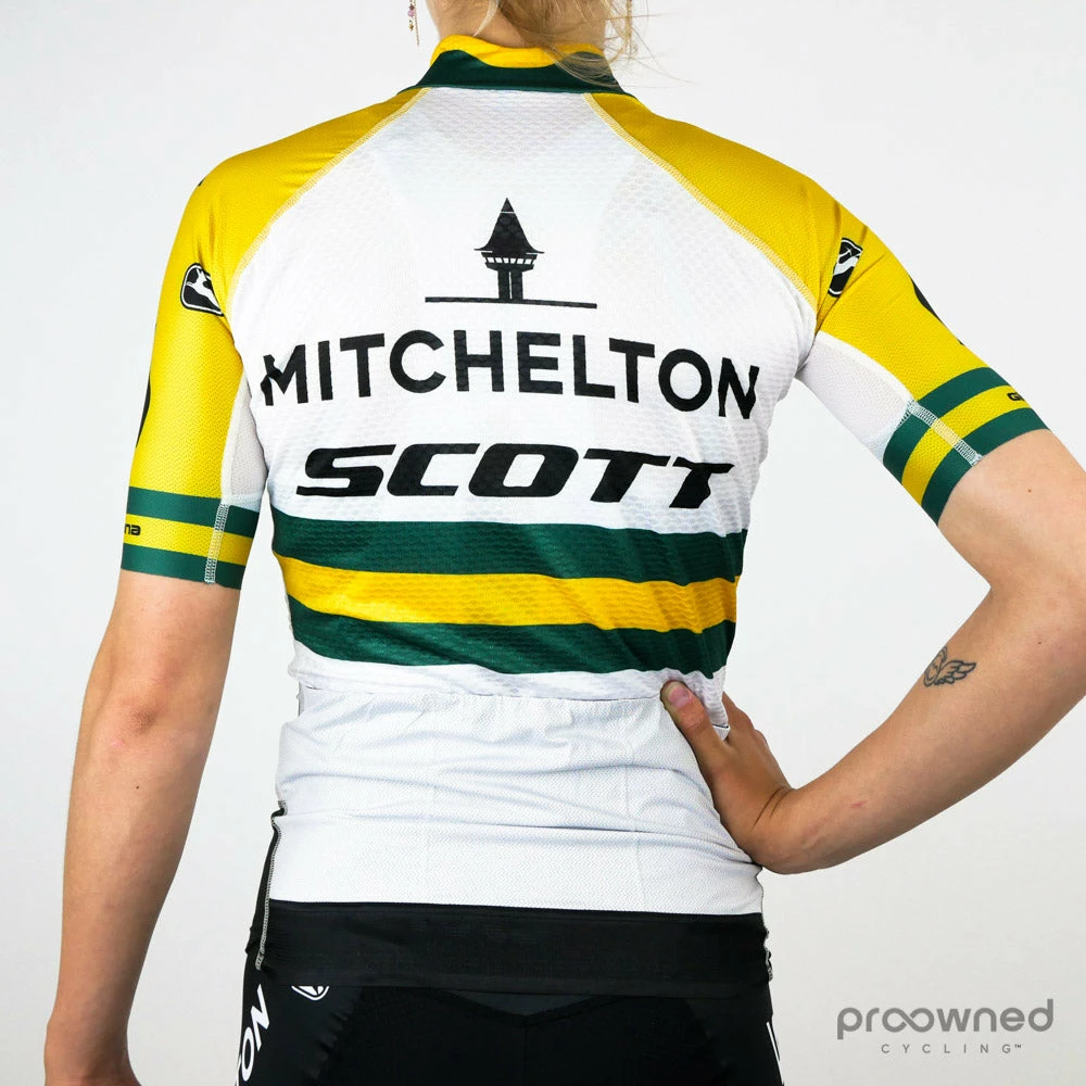 Giordana FR-C Pro Short Sleeve Jersey - Australian Champion - Mitchelton-Scott Women 5 Giordana FR-C Pro Short Sleeve Jersey - Australian Champion - Mitchelton-Scott Women - Billede 3