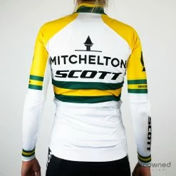 Giordana FR-C Long Sleeve Thermal Jersey - Australian Champion - Mitchelton-Scott Women -Giordana Salg P1800437