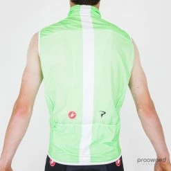 Castelli Pro Light Wind Vest - Green - Team Ineos -Giordana Salg P1820920