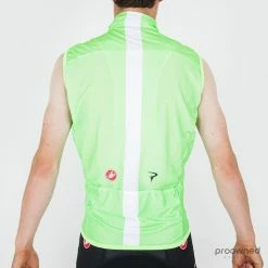 Castelli Pro Light Wind Vest - Green - Team Ineos -Giordana Salg P1820931