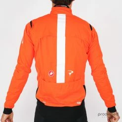 Castelli Alpha RoS 2 Winter Jacket - Orange - Team Ineos -Giordana Salg P1820951