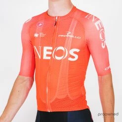 Castelli Climber's 3.0 Short Sleeve Jersey - Orange - Team Ineos 7 Castelli Climber's 3.0 Short Sleeve Jersey - Orange - Team Ineos -Giordana Salg P1820970