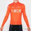 Castelli Long Sleeve Thermal Jersey - Orange - Team Ineos 2 Castelli Long Sleeve Thermal Jersey - Orange - Team Ineos -Giordana Salg P1820992