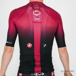 Castelli Aero Race 6.0 Short Sleeve Jersey - Team Ineos -Giordana Salg P1830030