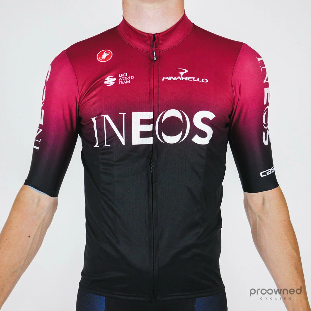 Castelli Squadra FZ Short Sleeve Jersey - Team Ineos 3 Castelli Squadra FZ Short Sleeve Jersey - Team Ineos