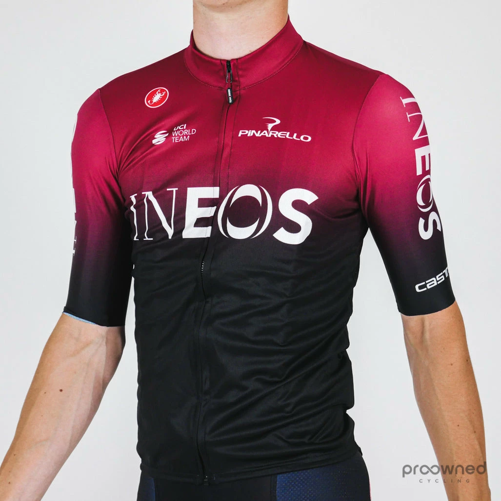 Castelli Squadra FZ Short Sleeve Jersey - Team Ineos 4 Castelli Squadra FZ Short Sleeve Jersey - Team Ineos - Billede 2