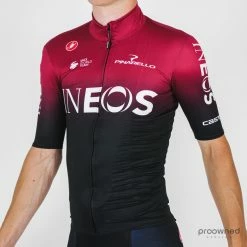 Castelli Mid Weight Short Sleeve Jersey - Team Ineos -Giordana Salg P1830060