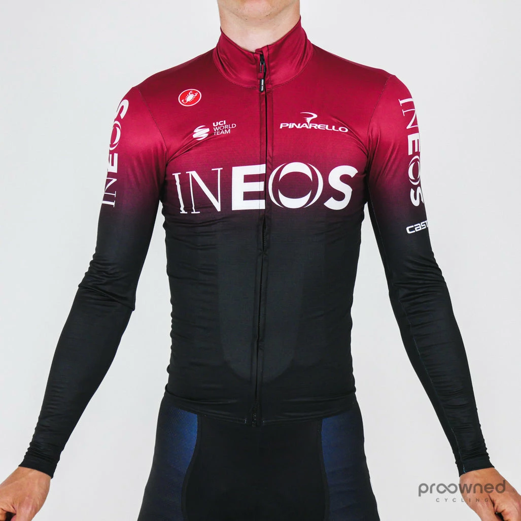 Castelli Mid Weight FZ Long Sleeve Jersey - Team Ineos 3 Castelli Mid Weight FZ Long Sleeve Jersey - Team Ineos