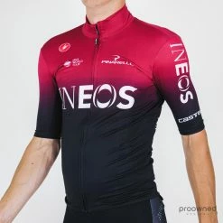 Castelli Mid Weight Short Sleeve Jersey - B. Swift - Team Ineos -Giordana Salg P1830243