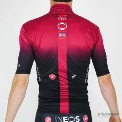 Castelli Mid Weight Short Sleeve Jersey - B. Swift - Team Ineos -Giordana Salg P1830245