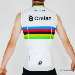 Doltcini Body Light Vest - World Champion - Wout Van Aert -Giordana Salg P1830896