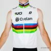 Doltcini Body Windtex Winter Vest - World Champion - Wout Van Aert -Giordana Salg P1830900