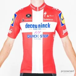 Vermarc ES.L Short Sleeve Jersey - Danish Champ. - Deceuninck Quick-Step