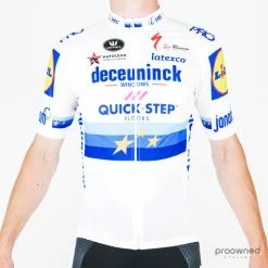 Vermarc ES.L Short Sleeve Jersey - European Champ. - Deceuninck Quick-Step