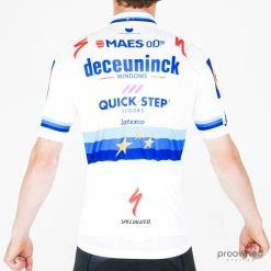 Vermarc ES.L Short Sleeve Jersey - European Champ. - Deceuninck Quick-Step -Giordana Salg P1840501