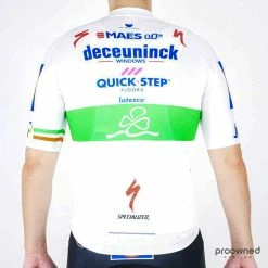 Vermarc S.PL Aero Short Sleeve Jersey - Irish Champ. - Deceuninck Quick-Step -Giordana Salg P1840611 2