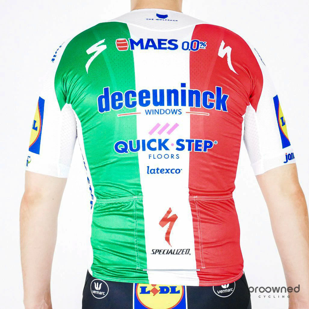 Vermarc Short Sleeve Summer Jersey - Italian Champ. - Deceuninck Quick-Step 4 Vermarc Short Sleeve Summer Jersey - Italian Champ. - Deceuninck Quick-Step - Billede 2