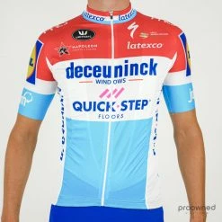Vermarc SPL Aero Short Sleeve Jersey - Luxembourg Champ. - Deceuninck Quick-Step
