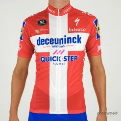 Vermarc PR.R Short Sleeve Jersey - Danish Champ. - Deceuninck Quick-Step