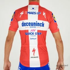 Vermarc PR.R Short Sleeve Jersey - Danish Champ. - Deceuninck Quick-Step -Giordana Salg P1860885