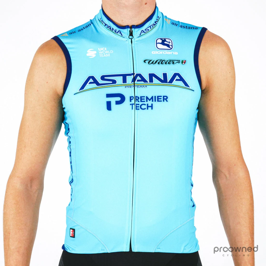 Giordana FR-C Lightweight Summer Vest - Team Astana 3 Giordana FR-C Lightweight Summer Vest - Team Astana