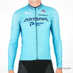 Giordana G-Shield LS Jersey - Team Astana