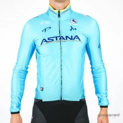 Giordana FR-C Windproof LS Jacket - Team Astana