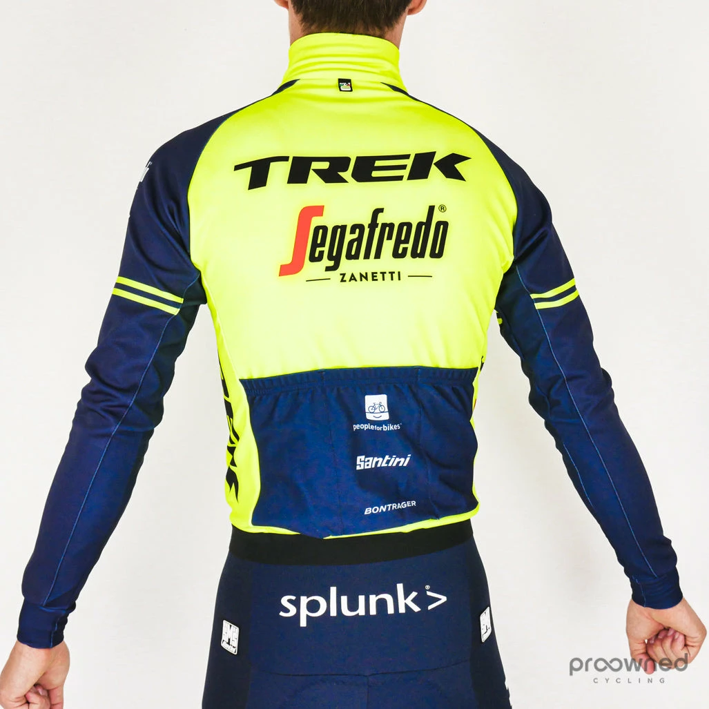 Santini Deep Winter Jacket - Trek-Segafredo 5 Santini Deep Winter Jacket - Trek-Segafredo - Billede 3