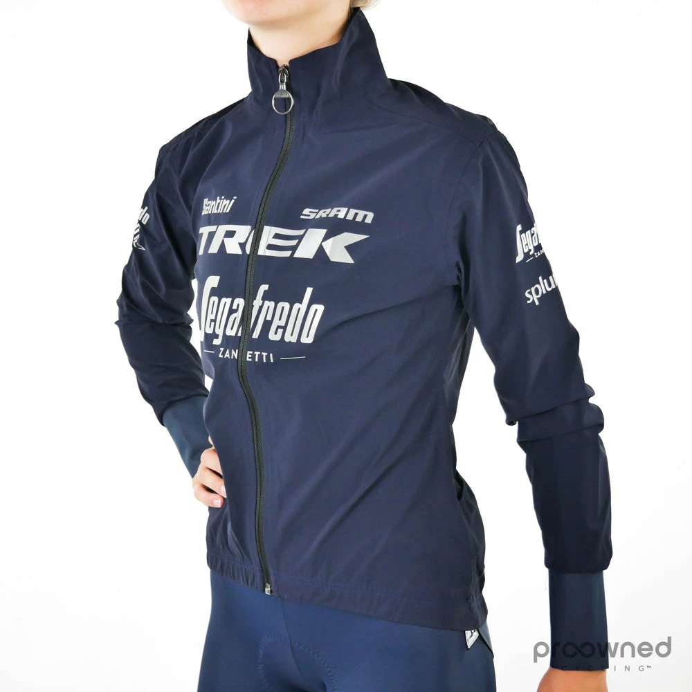 Santini Mercurio Rain Jacket - Trek-Segafredo Women 4 Santini Mercurio Rain Jacket - Trek-Segafredo Women - Billede 2