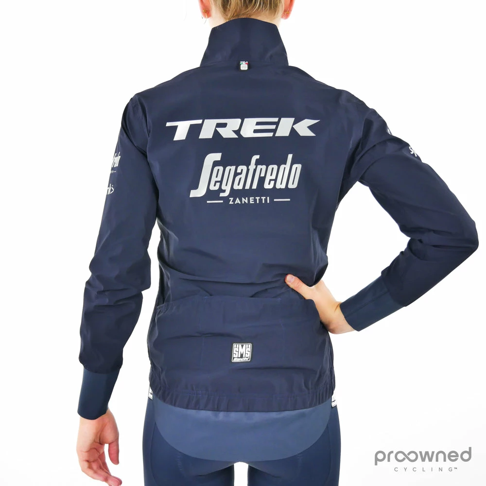 Santini Mercurio Rain Jacket - Trek-Segafredo Women 5 Santini Mercurio Rain Jacket - Trek-Segafredo Women - Billede 3