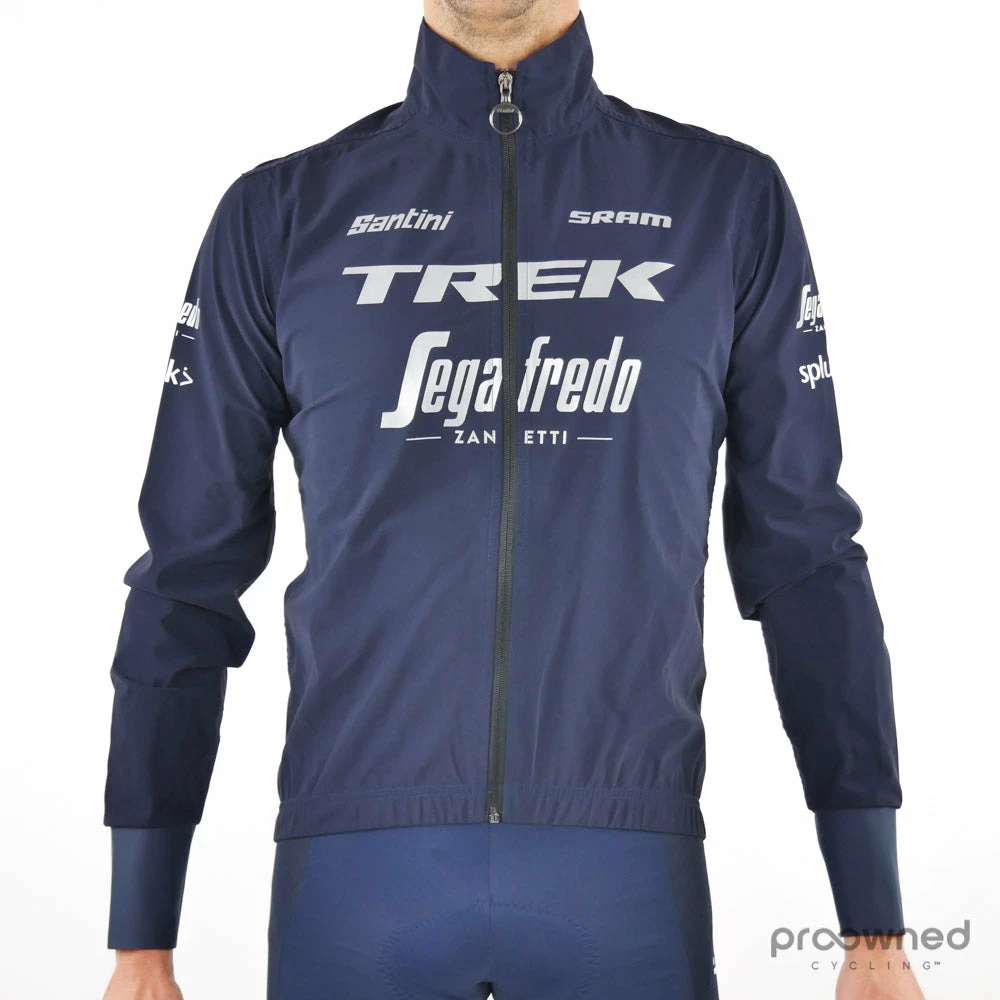 Santini Mercurio Rain Jacket - Trek-Segafredo 3 Santini Mercurio Rain Jacket - Trek-Segafredo