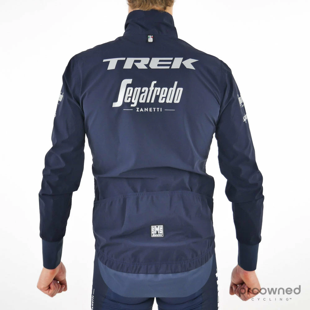 Santini Mercurio Rain Jacket - Trek-Segafredo 5 Santini Mercurio Rain Jacket - Trek-Segafredo - Billede 3