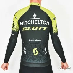 Giordana G Shield Long Sleeve Thermal Jersey - Mitchelton-Scott -Giordana Salg P1920644 scaled