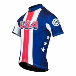 Assos SS Jersey Team Logo - USA Cycling - United Healthcare -Giordana Salg P1980368