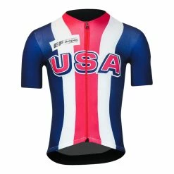 Assos SS Special Jersey Team Logo - USA Cycling - EF Education