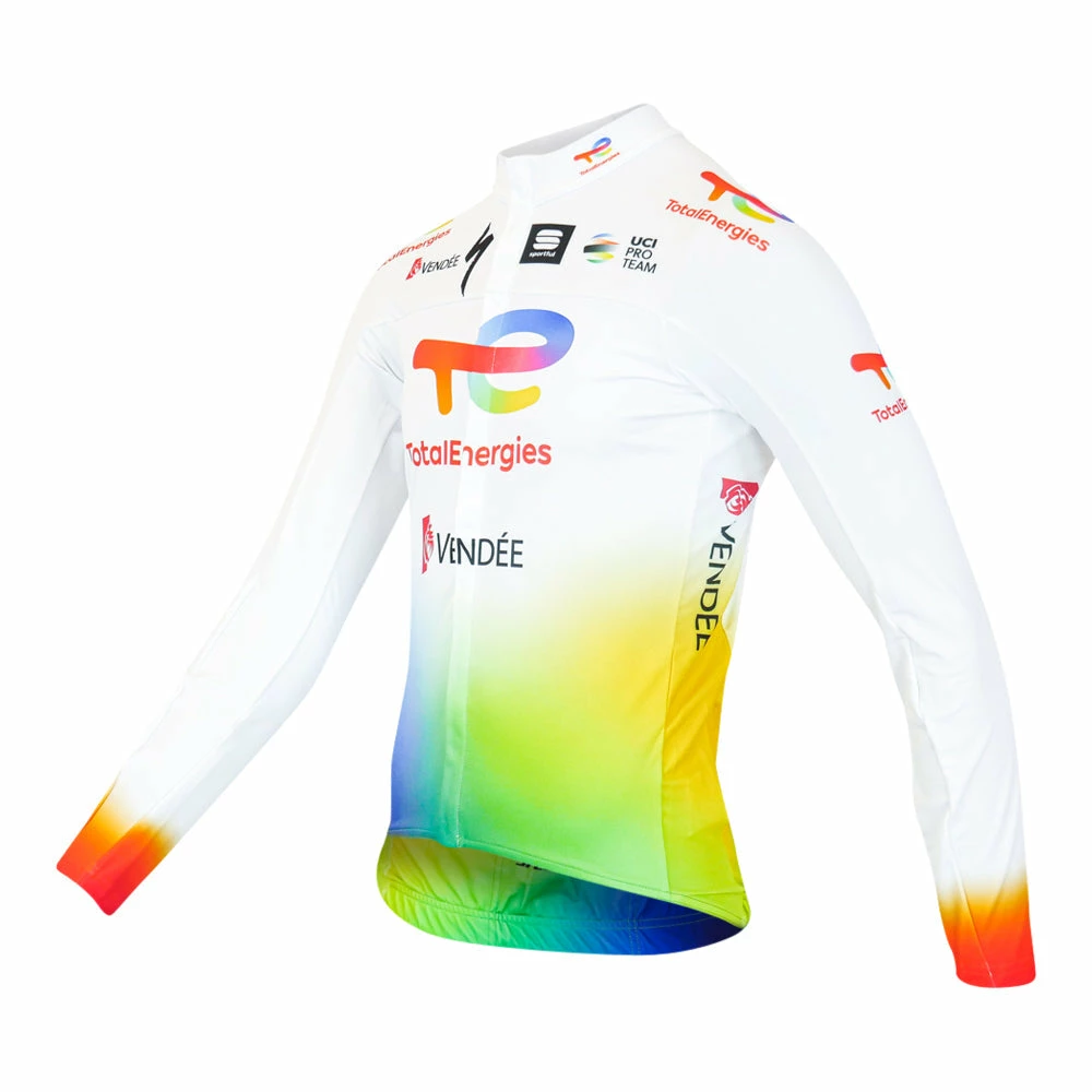 Sportful Long Sleeve Thermal Jersey - TotalEnergies 4 Sportful Long Sleeve Thermal Jersey - TotalEnergies - Billede 2