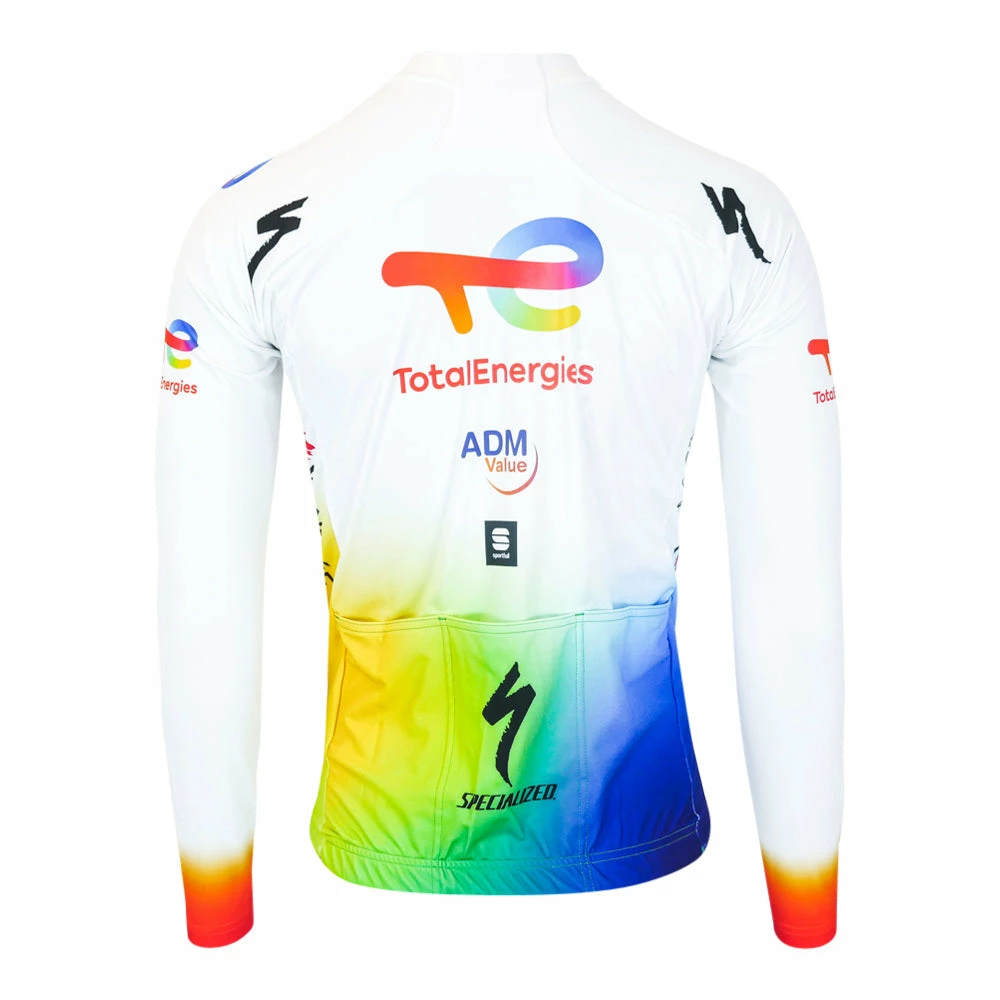 Sportful Long Sleeve Thermal Jersey - TotalEnergies 5 Sportful Long Sleeve Thermal Jersey - TotalEnergies - Billede 3
