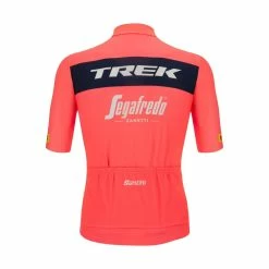 Santini Replica Short Sleeve Jersey - Trek Segafredo -Giordana Salg SantiniFanLineShortSleeveJersey TrekSegafredo 3