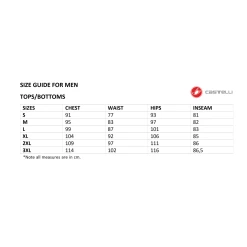 Castelli Squadra FZ Short Sleeve Jersey - Team Ineos 9 Castelli Squadra FZ Short Sleeve Jersey - Team Ineos -Giordana Salg castelli sizechart tops bottoms d9b88738 d4c1 422c 8e6c cfbf6a433f15