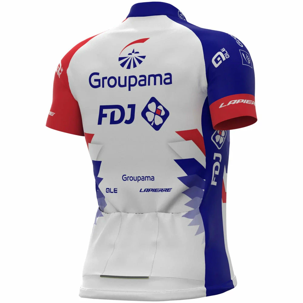 ALE Alé Prime Short Sleeve Jersey - Groupama FDJ 4 ALE Alé Prime Short Sleeve Jersey - Groupama FDJ - Billede 2