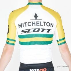 Giordana FR-C Pro Short Sleeve Jersey - Australian Champion - Mitchelton-Scott -Giordana Salg thumbnail 6
